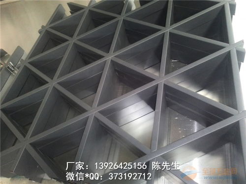 金屬吊頂幕墻建材 鋁格柵、方通與鋁片的應用與優勢
